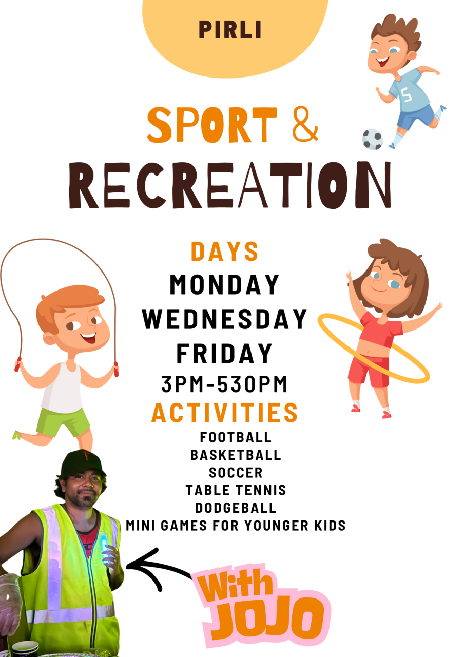 Pirlangimpi Sport & Recreation Activities