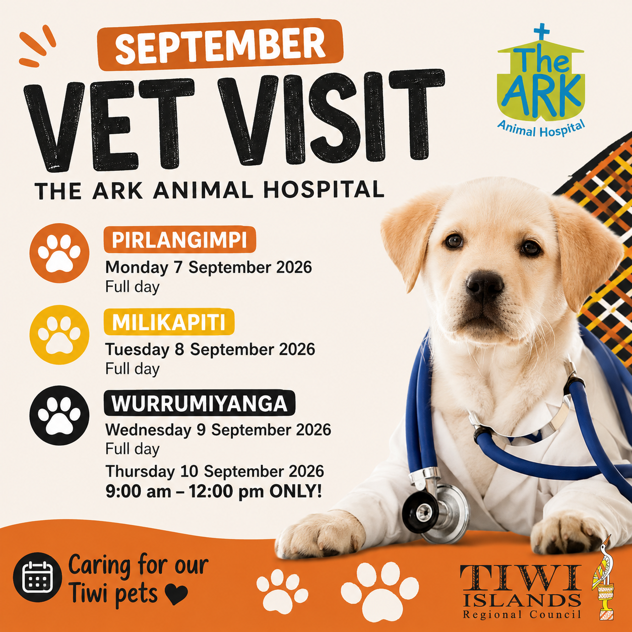 September Vet Visit