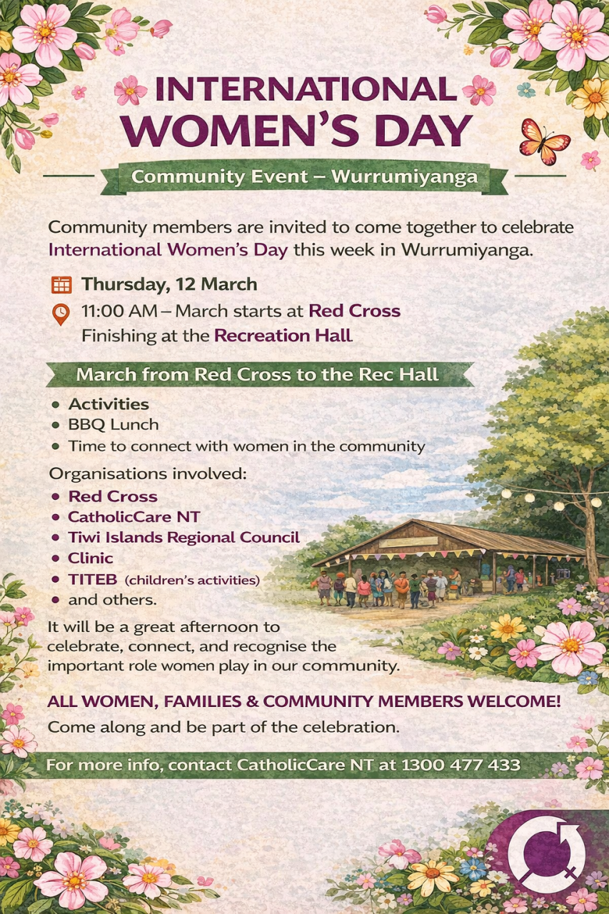INTERNATIONAL WOMEN’S DAY Community Event – Wurrumiyanga