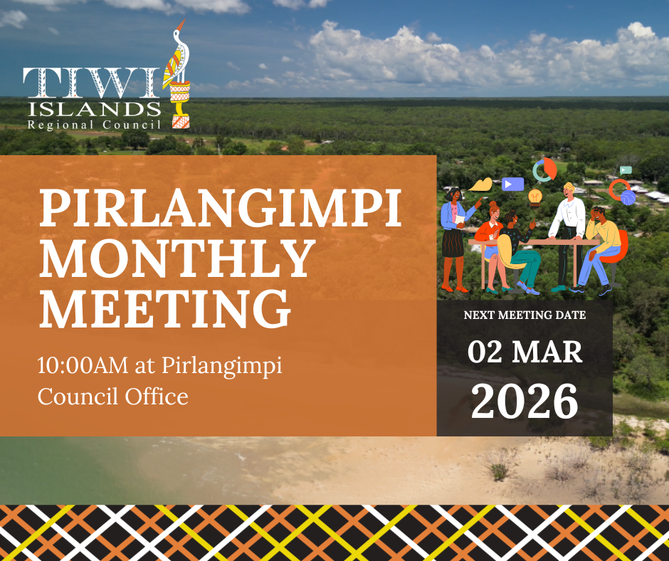 Pirlangimpi Monthly Meeting | Monday 2 March 2026
