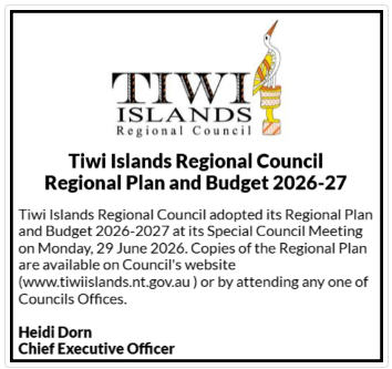 Notice of Regional Plan & Budget 2026-2027
