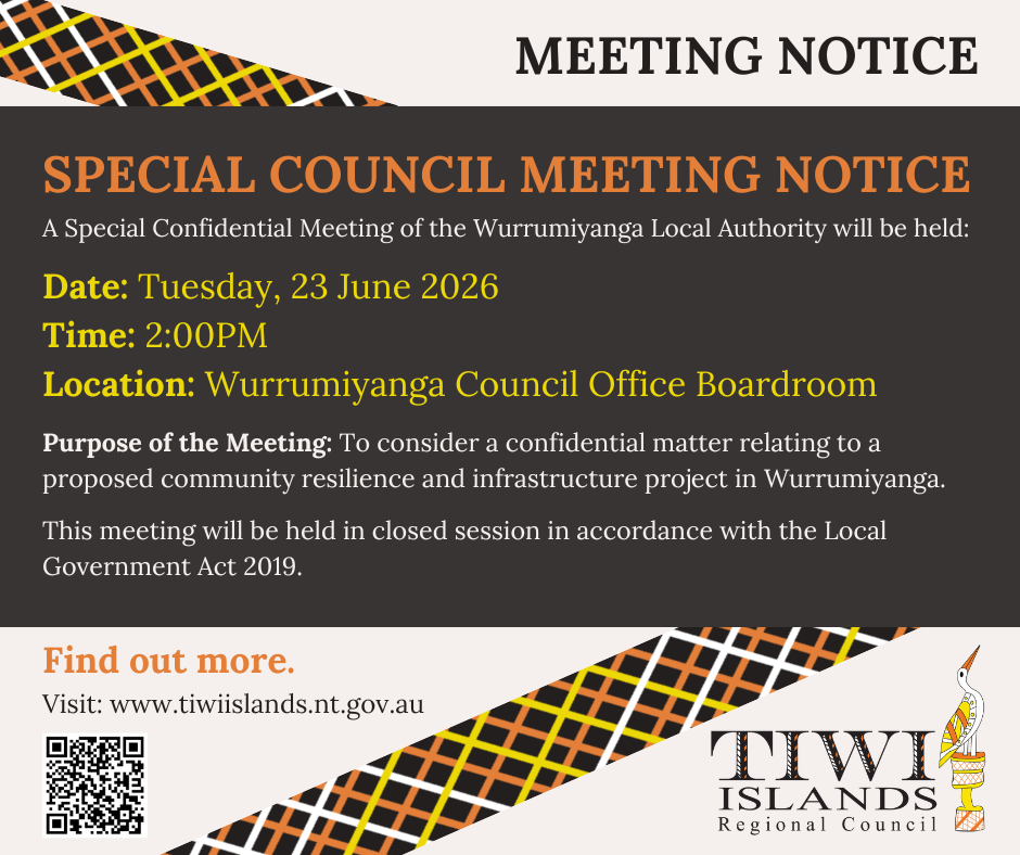 SPECIAL COUNCIL MEETING NOTICE | Tuesday 23 June 2026