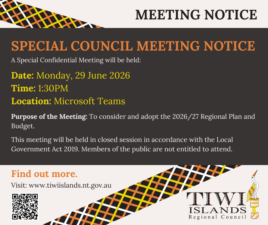 Special Council Meeting | Monday 29 June 2026